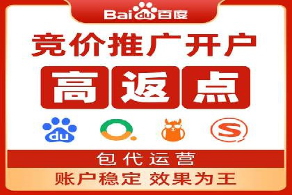 竞价开户推广案例营销策略